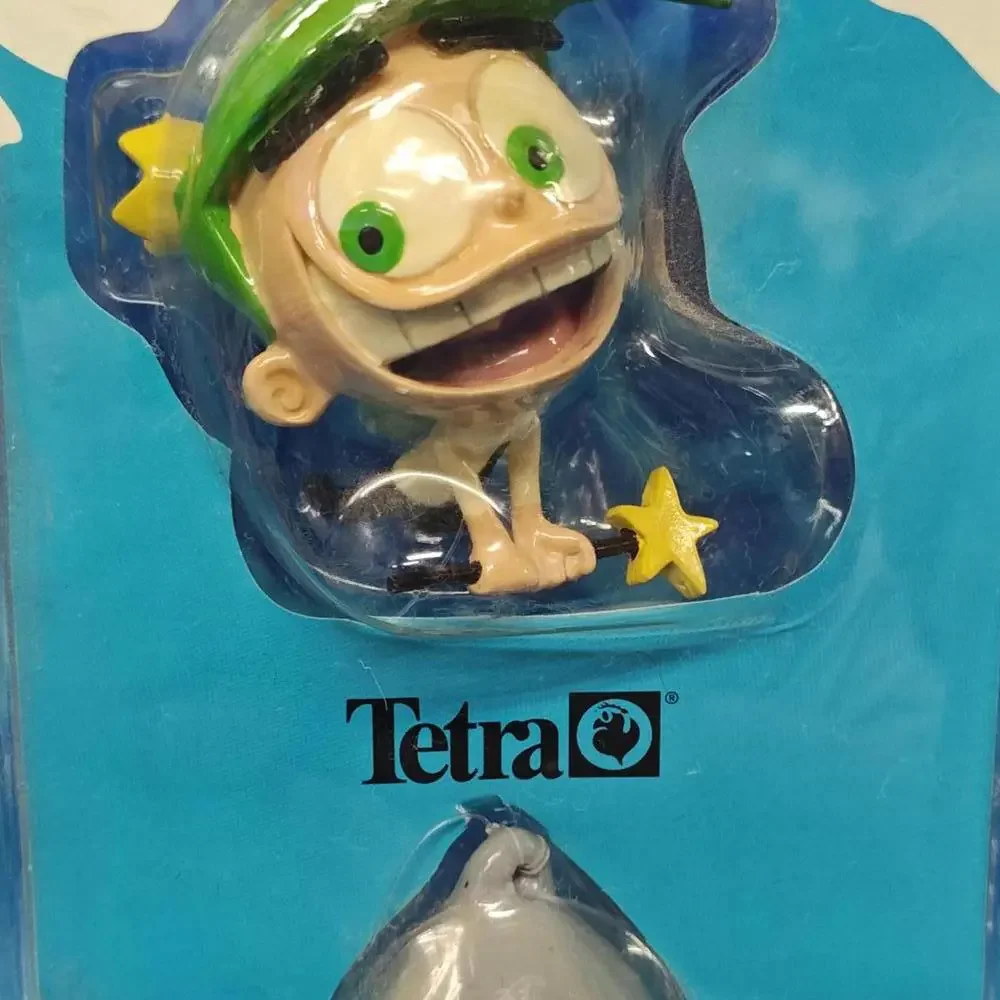 The Fairly Odd Parents Nick Tetra Fish Tank Weighted Decoration Cosmo Star Bar